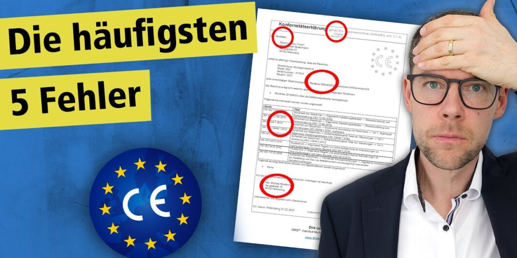 Konformitätserklärung erstellen 5 Fehler