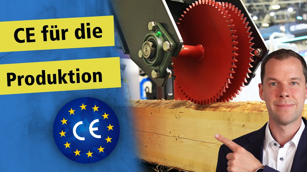 CE-Kennzeichnung Produktionsanlagen