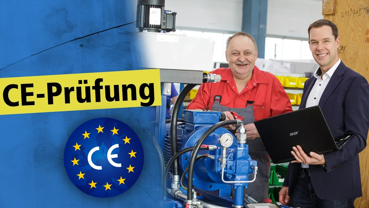 CE-Prüfung Maschine