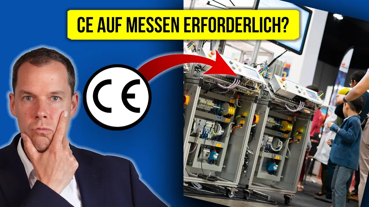 CE-Kennzeichnung für Messen